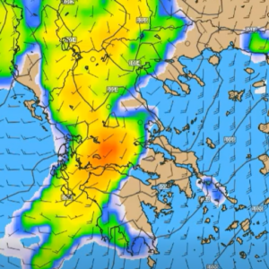 Καιρός 18-2: Ενημέρωση Κολυδά για ισχυρές καταιγίδες Παρασκευή – Σάββατο (vid)