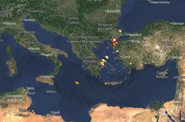Καιρός 16-2: Νέος γύρος καταιγίδων – Πού εκδηλώνονται τώρα – Live