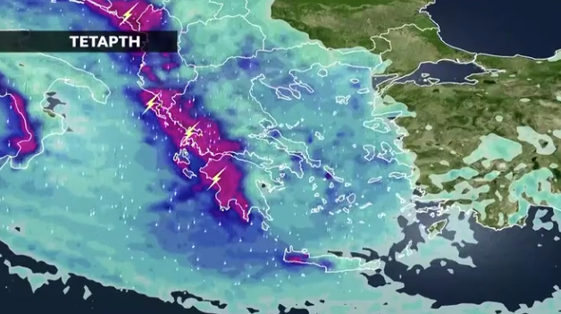 Καιρός 10-2: Νέες κακοκαιρίες προ των πυλών – Μαρουσάκης για Τσικνοπέμπτη (vid)