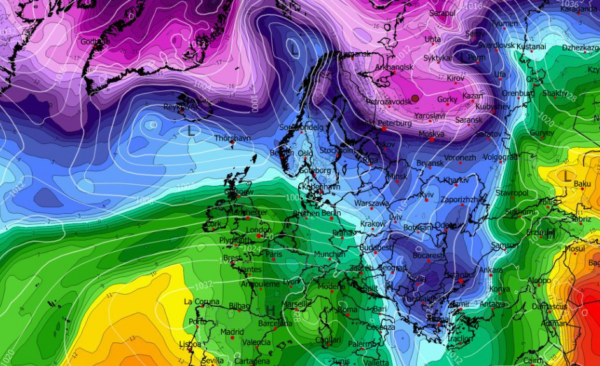 Καιρός 14-2: Ψυχρή εισβολή το Σαββατοκύριακο και από το ευρωπαϊκό (vid)
