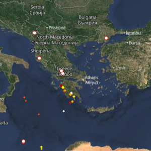 Καιρός 16-2: Πού εκδηλώνονται τώρα καταιγίδες – Live