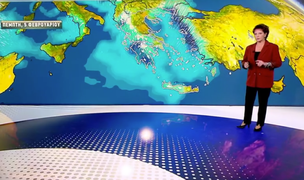 Καιρός 5-4: Κακοκαιρία την Πέμπτη – Η αναλυτική πρόγνωση της Χριστίνας Σούζη (vid)