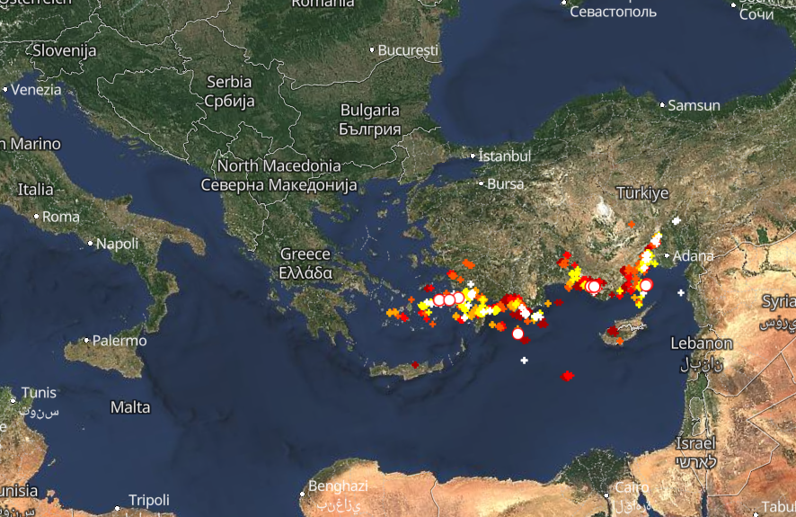Καιρός 18-2: Καταιγίδες τώρα σε εξέλιξη – Πού εκδηλώνονται Live