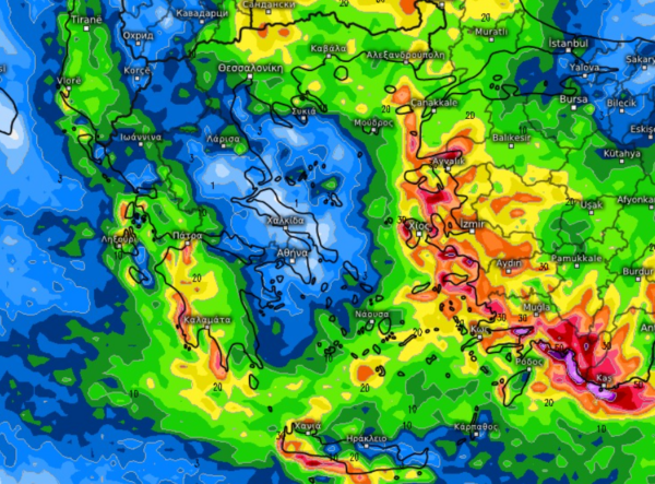 Καιρός 17-2: Προειδοποίηση Τσατραφύλλια: Ισχυρή κακοκαιρία – αυξημένη προσοχή