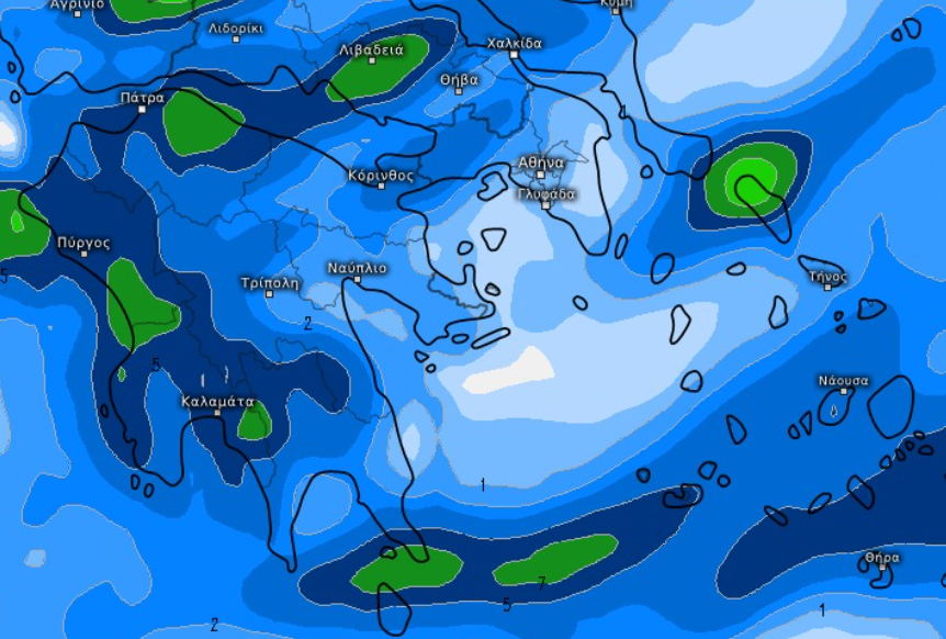 Καιρός 5-2: Παρέμβαση Τσατραφύλλια για την Αττική και το επόμενο τρίωρο