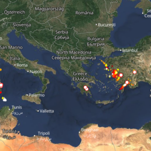 Καιρός 12-2: Καταιγίδες τώρα Live – Πού βρίσκεται το δεύτερο βαρομετρικό χαμηλό