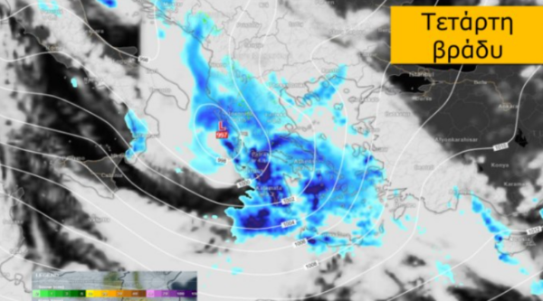 Καιρός 11-2: Ενημέρωση Κολυδά για 2 κακοκαιρίες – Πού θα βγάλουν έντονα φαινόμενα (vid)