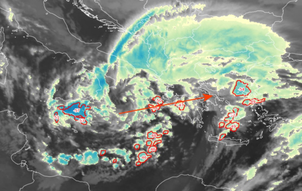 Καιρός 1-2: Ενημέρωση Κολυδά για τα ύψη βροχής έως το πρωί της Κυριακής