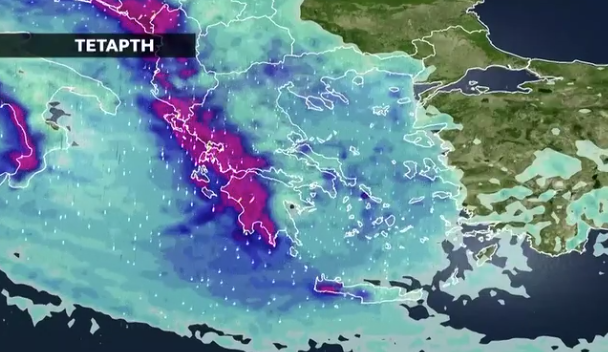 Καιρός 9-2: Μαρουσάκης για έντονη κακοκαιρία έως και την Τσικνοπέμπτη