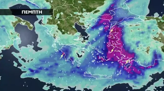 Καιρός 4-2: Διαδοχικές κακοκαιρίες από απόψε! Η ανάλυση του Κλέαρχου Μαρουσάκη (vid)