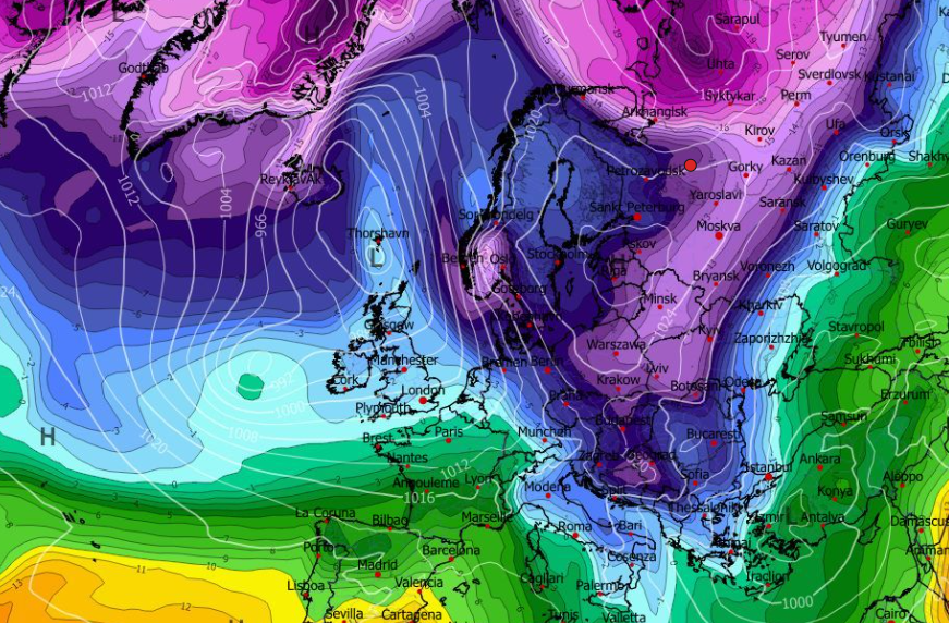 Καιρός 6-2: Τάση ψυχρής εισβολής από το ECMWF, στα μέσα Φλεβάρη (vid)