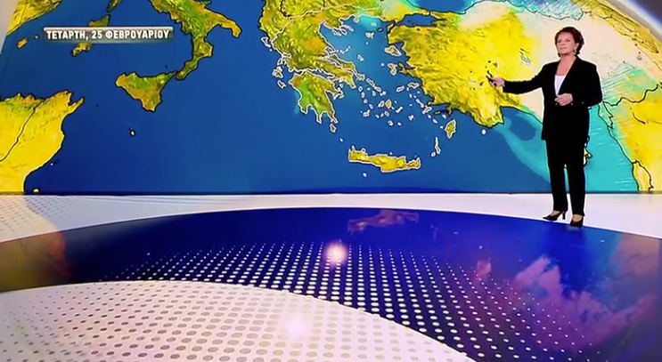 Καιρός 24-2: Λίγες οι βροχές έως το Σάββατο – Η πρόγνωση της Χριστίνας Σούζη (vid)