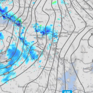 Καιρός 3-2: Τσατραφύλλιας για δύο διαταραχές με καταιγίδες και λασποβροχές (vid)