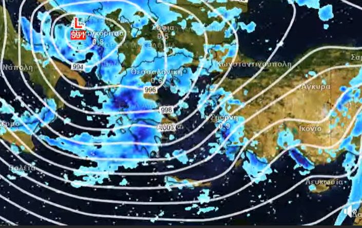 Καιρός 16-2: Προειδοποίηση Τσατραφύλλια – Νέα ισχυρή κακοκαιρία από το βράδυ (vid)