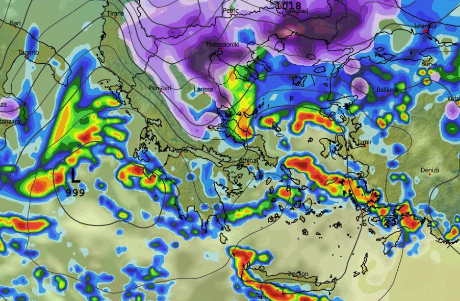 Καιρός 4-2: Τάση χειμώνα και με χιονοεκπλήξεις από το ECMWF (vid)