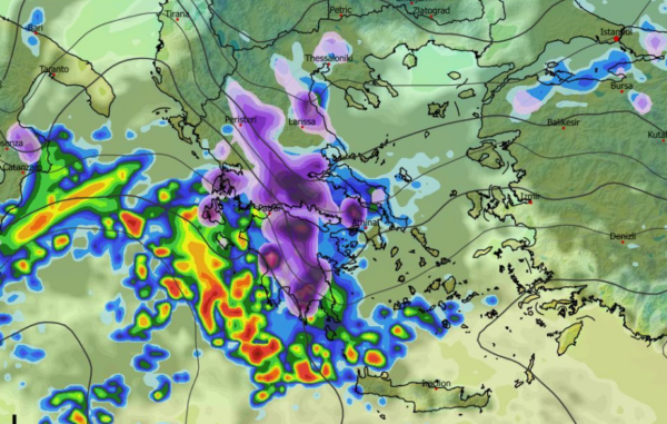Καιρός 12-2: Χιονοσενάρια κοντινά και… μακρινά από το ECMWF (vid)
