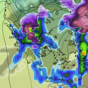 Καιρός 22-2: Χιονοσενάρια Μαρτίου από το GFS. Νέα δεδομένα (vid)