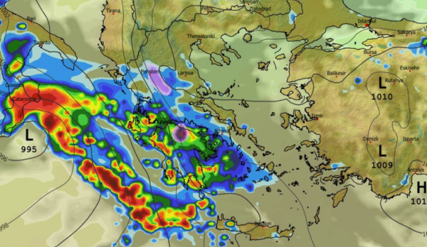 Καιρός 12-3: Νέα δεδομένα ECMWF – Πότε βλέπει βροχές και χιόνια (vid)