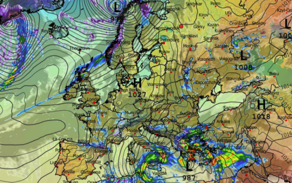 Καιρός 29-3: Νέα δεδομένα ECMWF – Επιμένει για ισχυρή κακοκαιρία (vid)