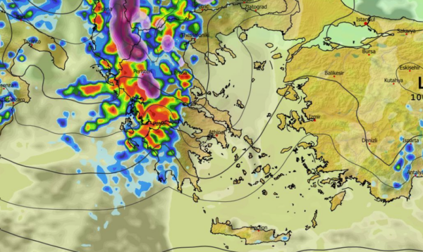Καιρός 9-3: Βροχές και χιόνια στην τάση από 15 Μαρτίου και από το ECMWF (vid)