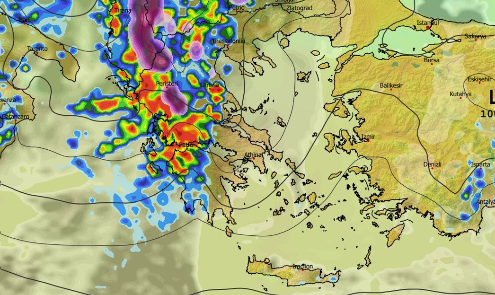 Καιρός 9-3: Βροχές και χιόνια στην τάση από 15 Μαρτίου και από το ECMWF (vid)
