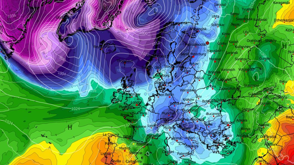 Καιρός 27-3: Νέα δεδομένα GFS – Ψύχρα έως τη Μεγάλη Εβδομάδα (vid)