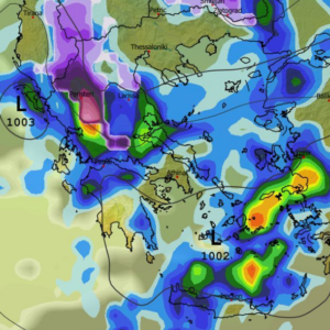 Καιρός 16-3: Ενισχύει την πιθανότητα για αξιόλογες χιονοπτώσεις το GFS (vid)
