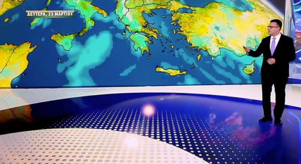 Καιρός 23-3: Εβδομάδα με βροχές και χιόνια στα ορεινά – Η πρόγνωση του Γιαννόπουλου (vid)