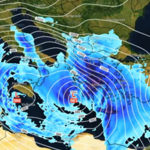 Καιρός 28-3: Προειδοποίηση Κολυδά για ισχυρή κακοκαιρία και βαθιά κυκλογένεση (vid)
