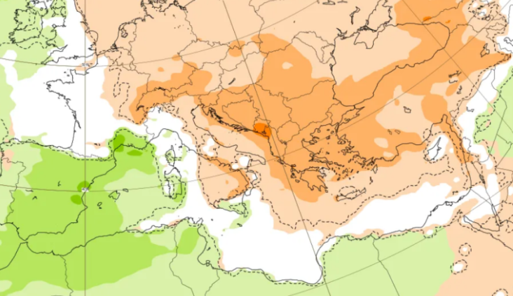 Μεσοπρόθεσμη προοπτική καιρού από τον Θοδωρή Κολυδά για τις 2 επόμενες εβδομάδες