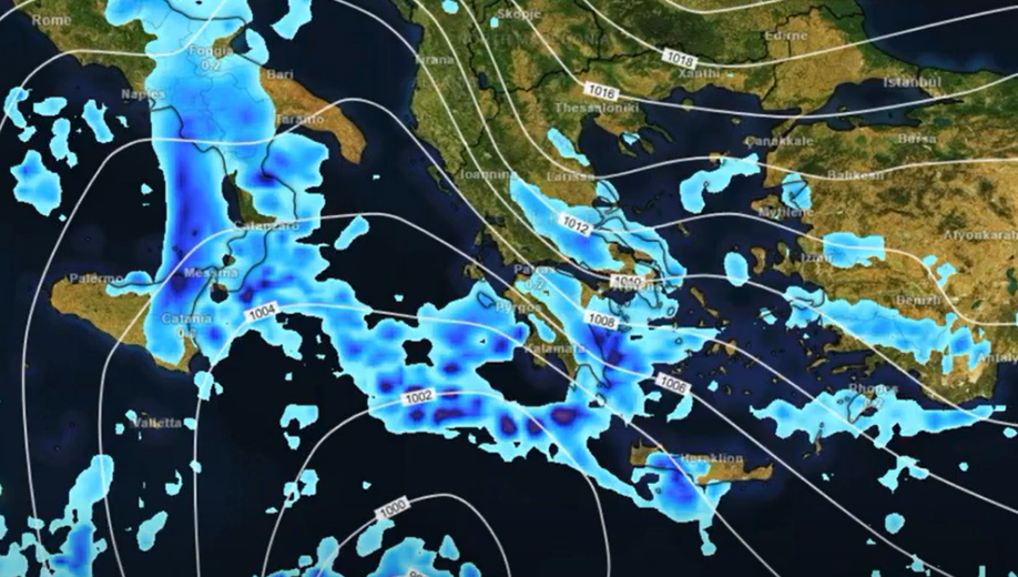Καιρός 15-3: Ενημέρωση Κολυδά για επιδείνωση με βροχές και αξιόλογες χιονοπτώσεις (vid)