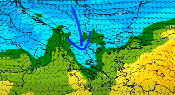 Καιρός 14-3: Βροχές και πτώση θερμοκρασίες – Ενημέρωση Κολυδά για την προοπτική