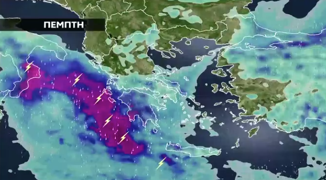 Καιρός 19-3: Νέα επιδείνωση σήμερα – Μαρουσάκης για καταιγίδες και χιόνια (vid)