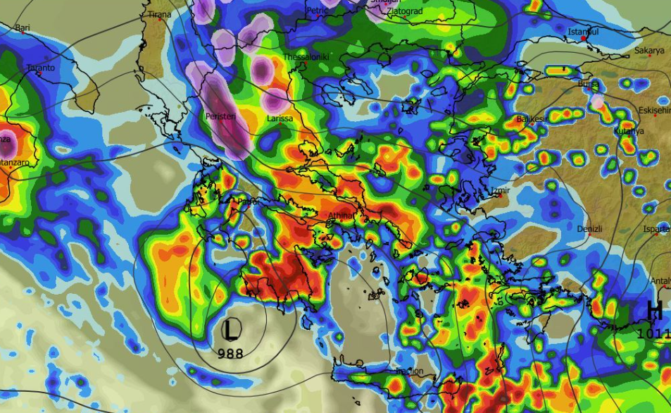 Καιρός 29-3: Προειδοποίηση Παπακωστόπουλου για την ισχυρή κακοκαιρία (vid)