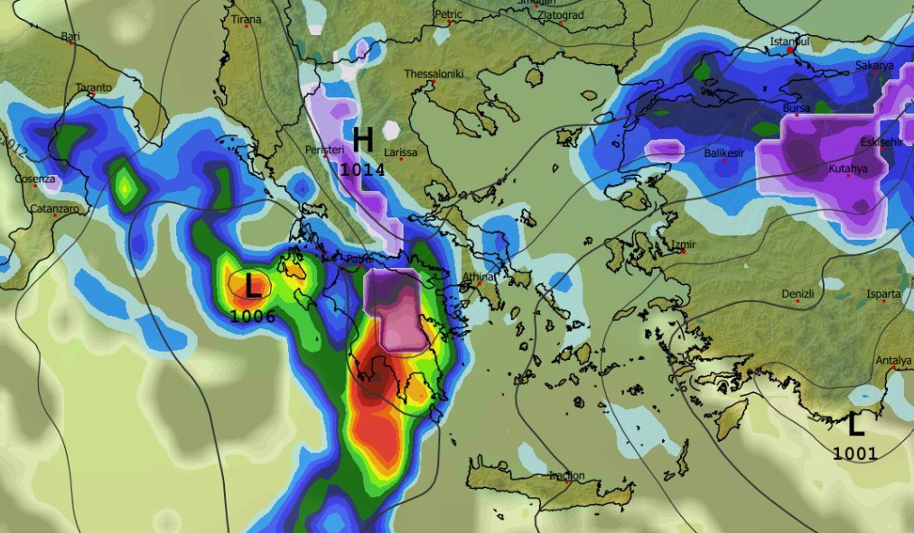 Καιρός 17-3: Πού θα χιονίσει Τετάρτη και Πέμπτη; Νέα δεδομένα GFS