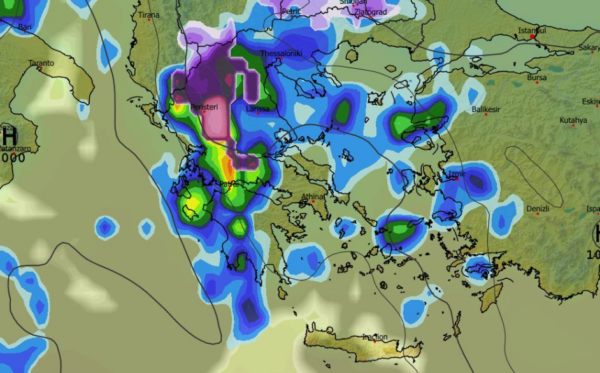 Καιρός 7-3: Μακρινή τάση κακοκαιρίας από το GFS – Τίποτα αξιόλογο για μέρες (vid)