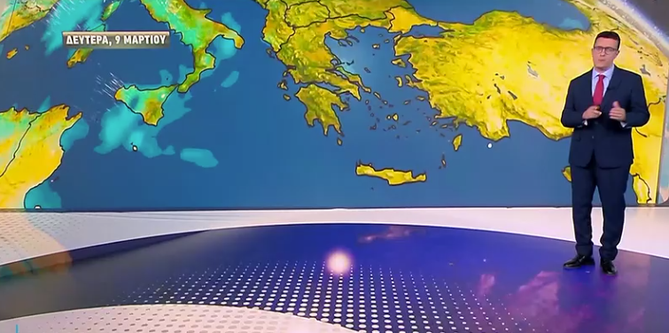 Καιρός 9-3: Η εξέλιξη έως την Παρασκευή – Πρωινή πρόγνωση Γιαννόπουλου (Vid)
