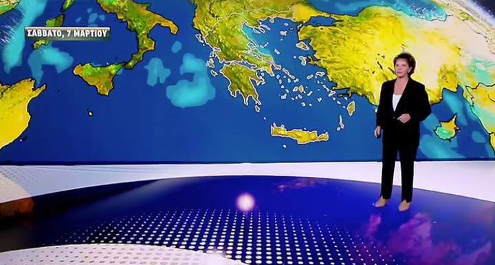 Καιρός 7-3: Πού θα βρέξει σήμερα; Η πρόγνωση της Χριστίνας Σούζη (vid)