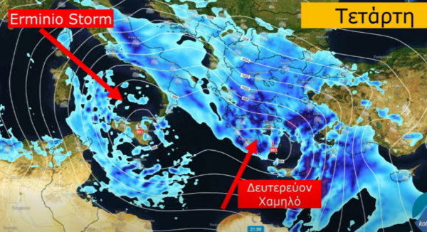 Καιρός 30-3: Βίντεο – ενημέρωση Κολυδά για την ισχυρή κακοκαιρία
