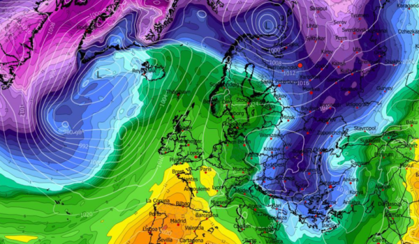 Καιρός 24-3: Τάση για ψυχρή εισβολή τη Μ. Εβδομάδα – Νέα δεδομένα GFS (vid)
