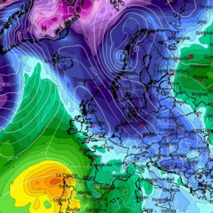 Καιρός 25-3: Επιμένει για ψυχρή εισβολή το GFS – Η τάση έως Μ. Παρασκευή (vid)