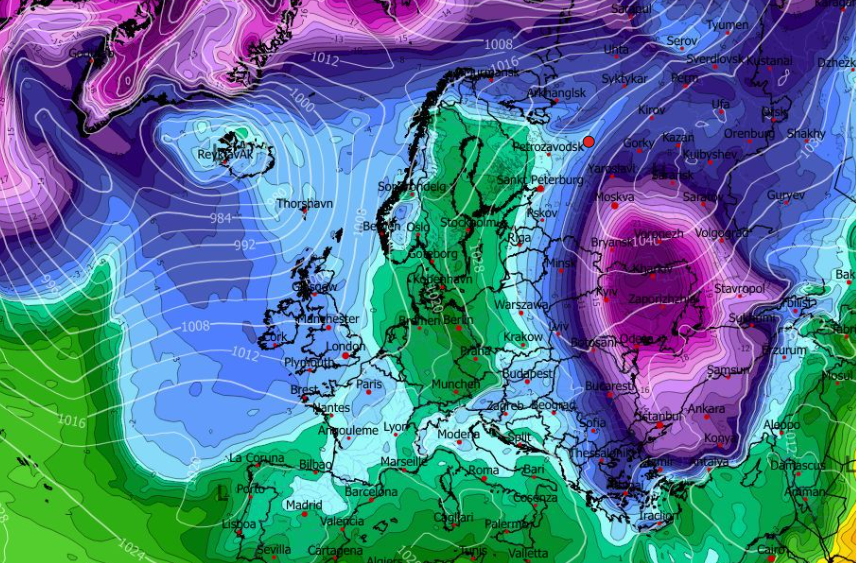 Καιρός 2-3: Ανατροπή από GFS και τάση για ψυχρή εισβολή με διάρκεια; (vid)