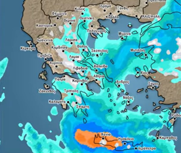 Καιρός 20-3: Λίγη προσοχή σε αυτές τις περιοχές – Ενημέρωση Σάκη Αρναούτογλου (vid)