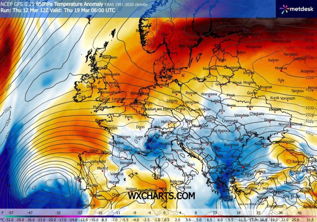 Καιρός 13-3: Προειδοποίηση Τσατραφύλλια – «Κλείδωσε το κρύο…»