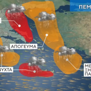 Καιρός 2-4: Προσοχή και σήμερα – Προειδοποίηση Τάσου Αρνιακού (Vid)