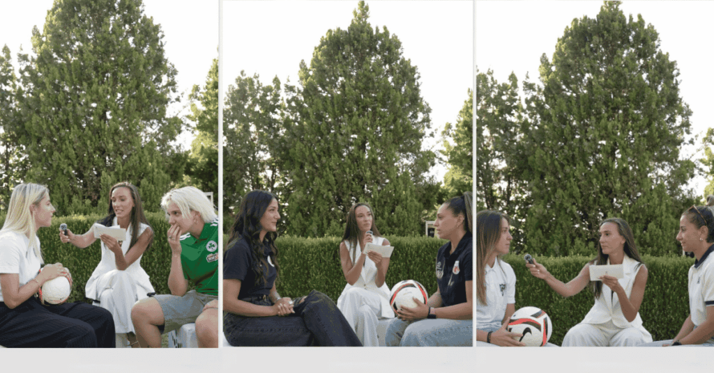 To 45 second challenge της Allwyn σε 6 αθλήτριες της Women’s Football League (vid.)