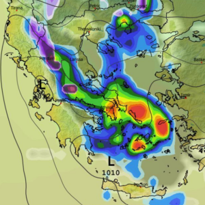 Καιρός 5-4: Νέα δεδομένα GFS – Πότε βλέπει βροχές και χιόνια (vid)