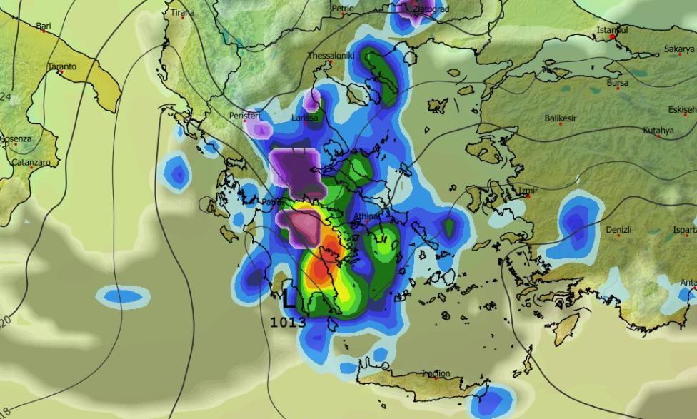 Καιρός Πάσχα: Αλλαγή σκηνικού από Μ. Πέμπτη – Νέα δεδομένα GFS (vid)