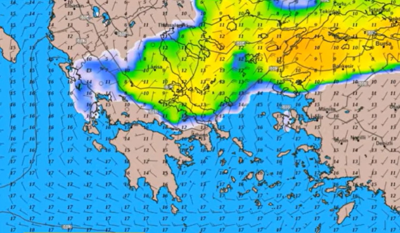 Καιρός 18-4: Ενημέρωση Κολυδά – Εχει βροχές η ερχόμενη εβδομάδα (vid)