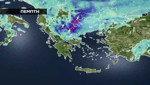 Καιρός Πρωτομαγιά: Ξεκάθαρος Μαρουσάκης για ψυχρό μέτωπο και κακοκαιρία (vid)